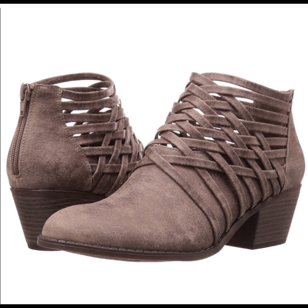 {Fergalicious} Bandana Ankle Boots
